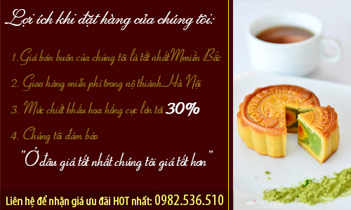 Nhà phân phối bánh trung thu chiết khấu cực lớn lên đến 30%