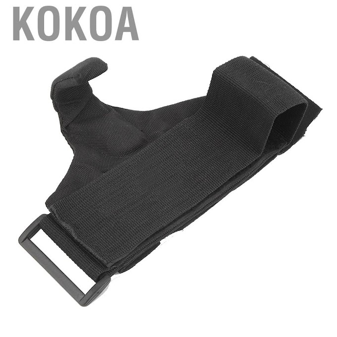 Kokoa Fitness Weight Lifting Hook Strong Pull-Up Assistance Strap Support Equipment