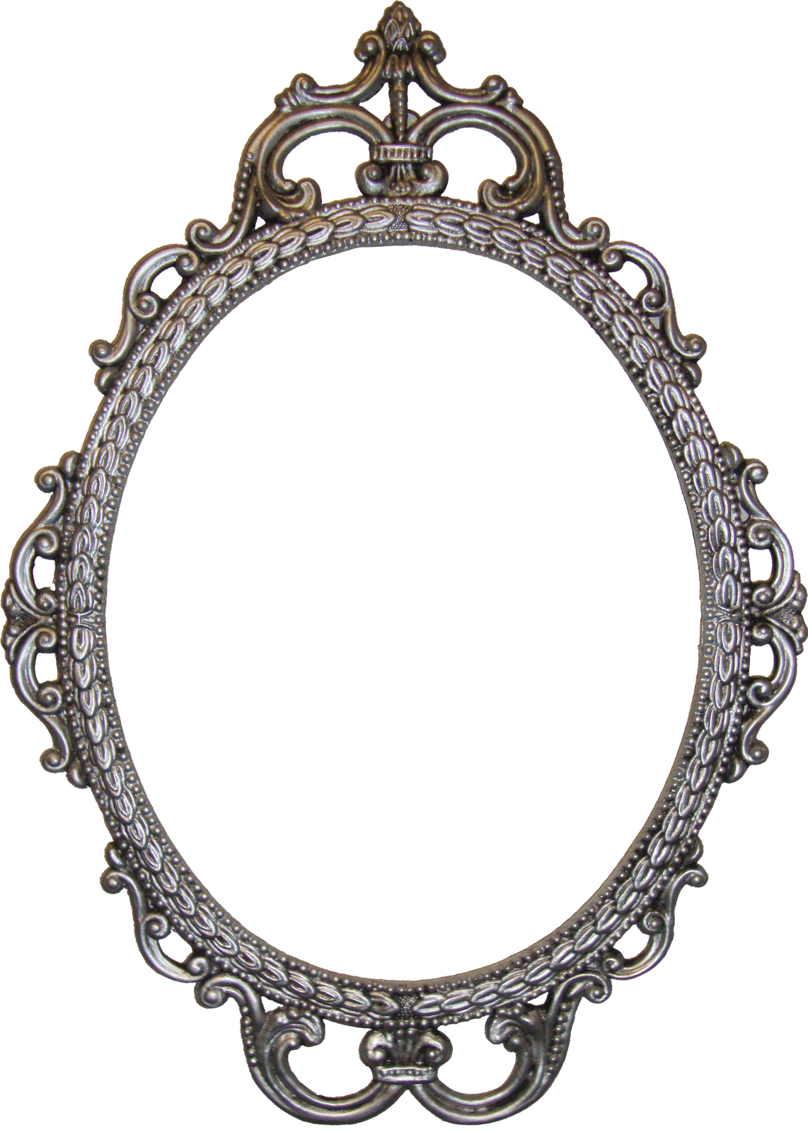 Antique Oval Frame Clip Art