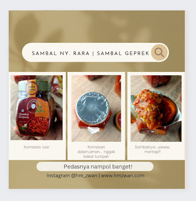 Sambal Ny. Rara yang Pedasnya Nampol