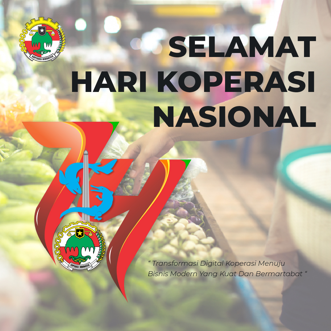 Gambar Ucapan Selamat Hari Koperasi Nasional - 12 Juli 2021