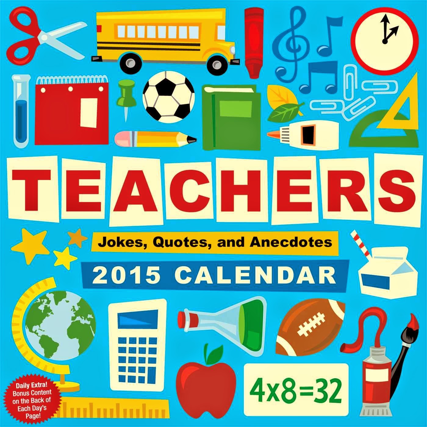  Teachers 2015 Day-to-Day Calendar