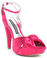 chaussures de mariée rose