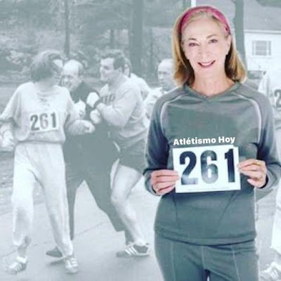 Primera mujer maraton Boston