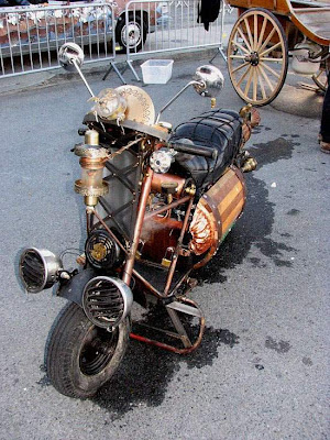 Steampunk Motorbike