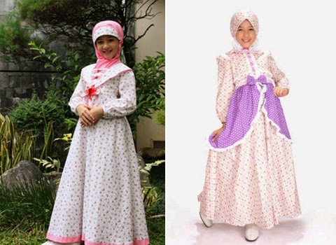 49 Model Gamis Anak Terbaru 2019, Polos Muslim Syar'i 