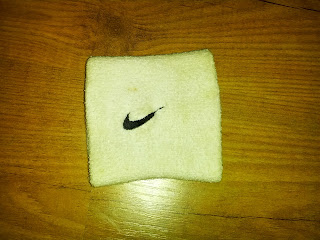 Scottie Pippen Worn Used Nike Wristband NPL 2001