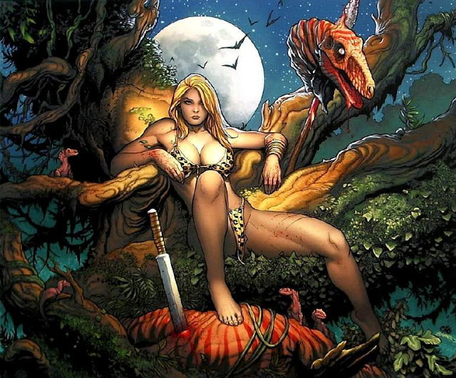 Shanna the She-Devil - Marvel Comics Woman Superhero Wanita istri Ka-Zar penguasa Savage Land