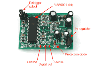 connection diagram for pir sensor