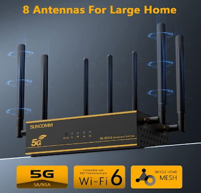 Review KOOPAO O1 Industrial 5G WiFi Hotspot Router