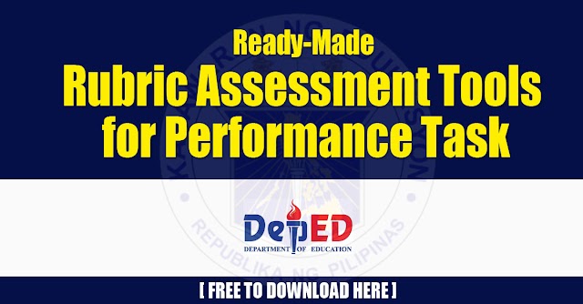 Ready-Made Rubric Assessment Tools for Performance Task