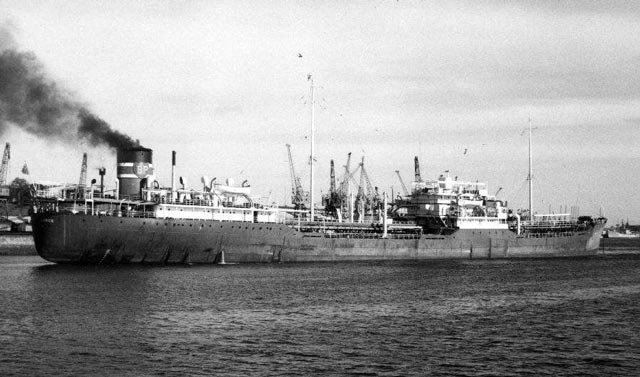 British tanker British Resources, 15 March 1942 worldwartwo.filminspector.com