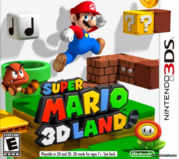 3DS Super Mario 3D Land Cover