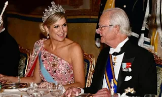 Dutch royals state visit to Sweden 2022
