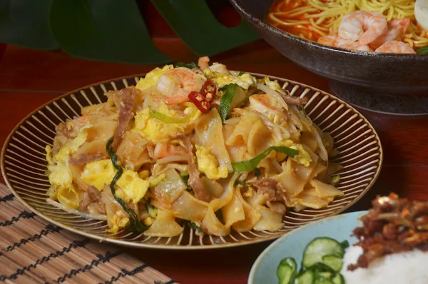 福建蝦麵-炒粿條-椰漿飯-Hokkien Prawn Mee-Char Kway Teow-Nasi Lemak-福華牌-檳城蝦麵醬-okane