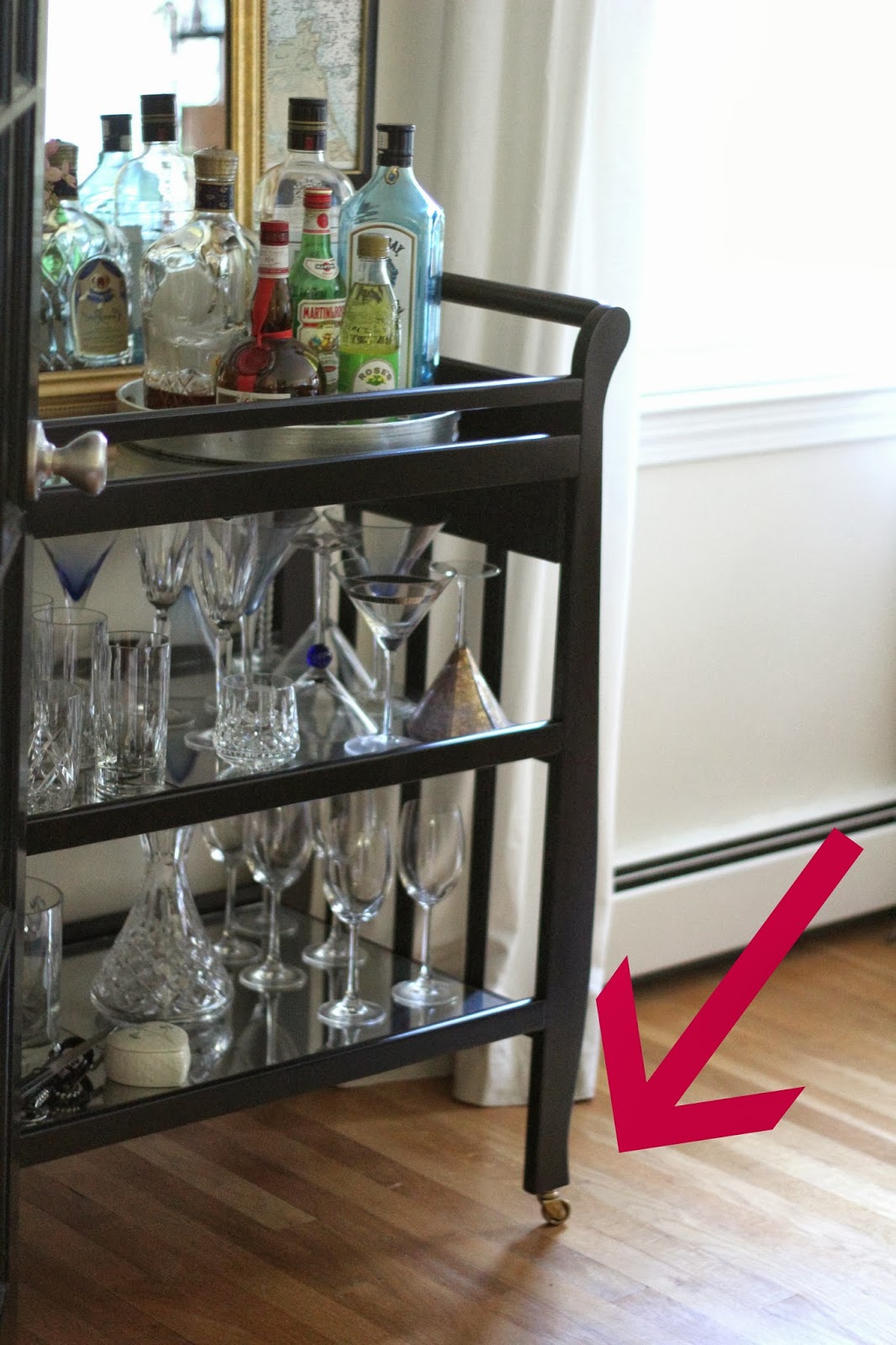 Adding Casters To Furniture - Shine Your Light
