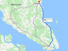 Road Trip from Singapore to Tasik Kenyir Lake with Wheels for Fun
