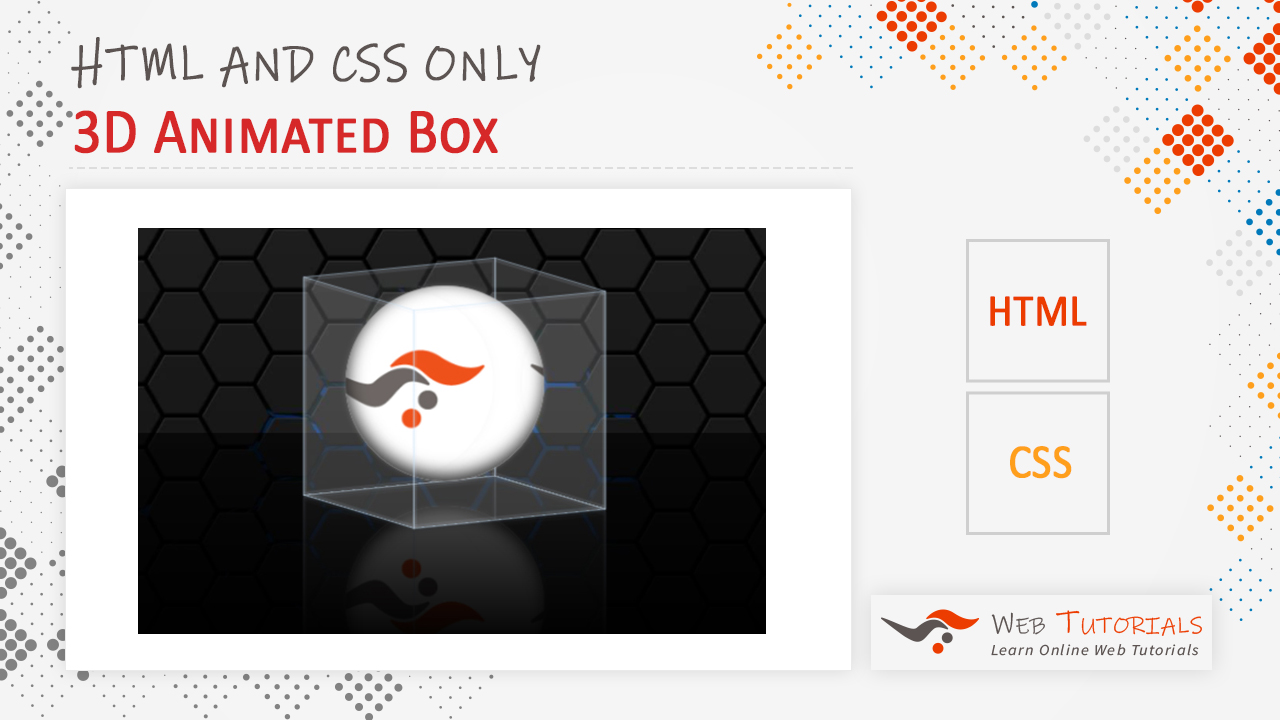Animated 3D Logo Box