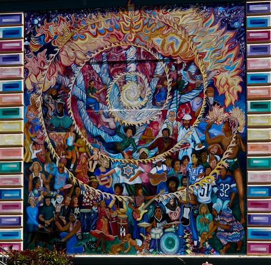 Flynn Elementary Spirit of Mankind Mural