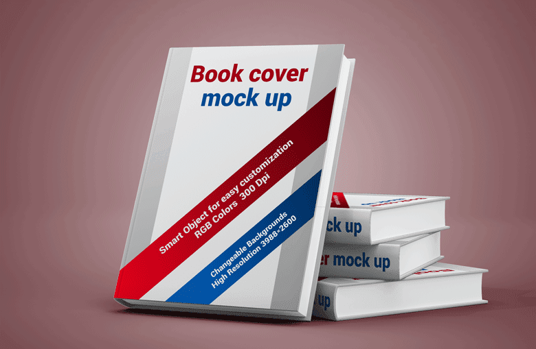 Book Cover Display Mockup 