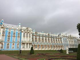 ST PETERSBURG, VISIT TO CATHERINE PALACE