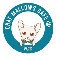 Logo Chat Mallows Café