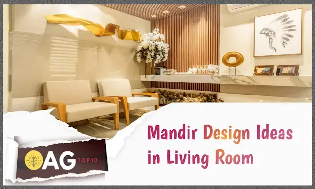15 Mandir Design Ideas in Living Room