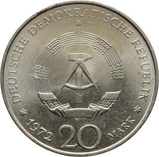 German Coins GDR 20 Mark