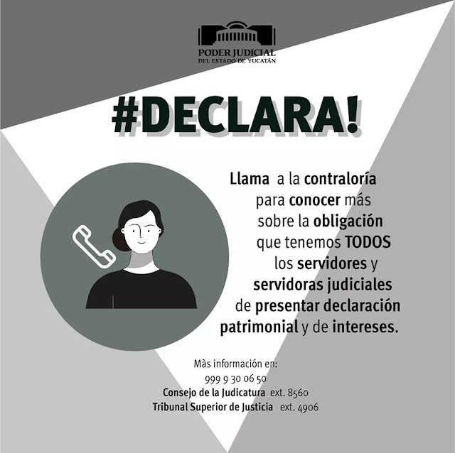 Cumplen en el Poder Judicial del Estado con declaración de situación patrimonial y de intereses