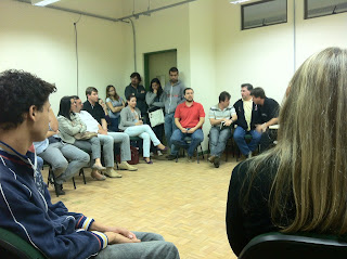 Professores e alunos da Unipampa São Borja em assembleia