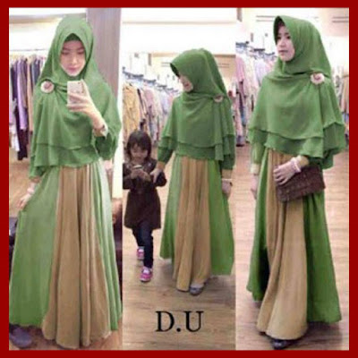 baju gamis muslimah