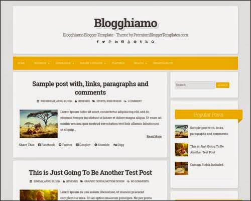 Blogghiamo Template Blogger Gratis