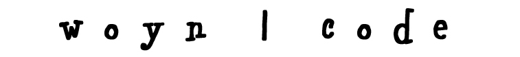 woyn group | code