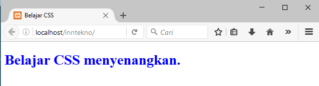 css mengubah warna font