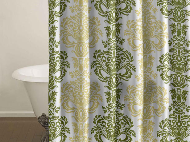 BLUE GREEN SHOWER CURTAINS | BESO.COM