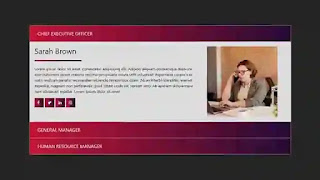 Responsive Team Accordion using Bootstrap