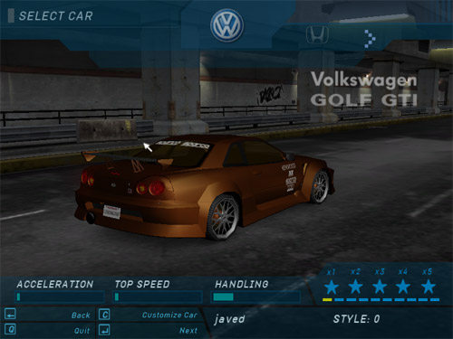 Need For Speed Underground 1 Game Full Version