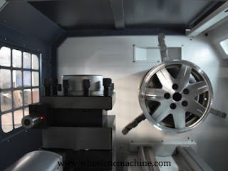 Alloy wheel lathe CK6180A Was Exported To USA