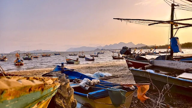 Beach at Sam Roi Yot in South Thailand