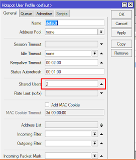 Cara mengatasi No More Session Allowed di Mikrotik