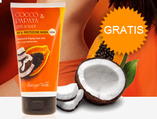 campione omaggio crema solare gratis