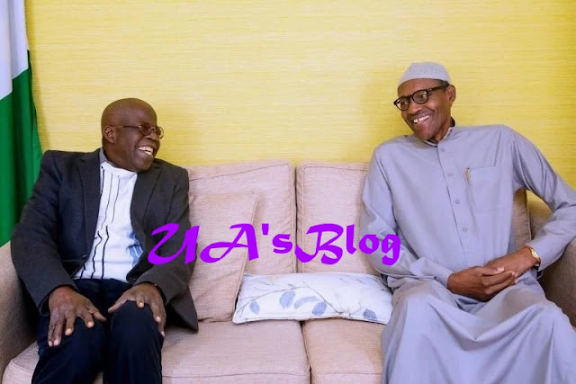 Tinubu visits Buhari in London [PHOTOS]