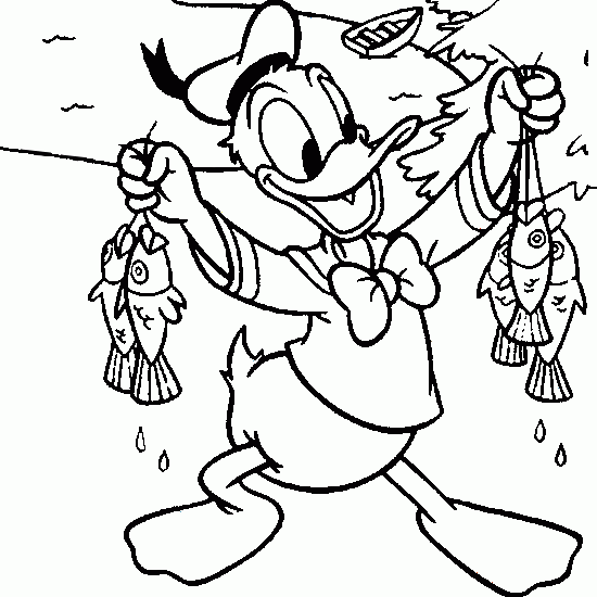 Gone Fishing Coloring Sheets Coloring Pages