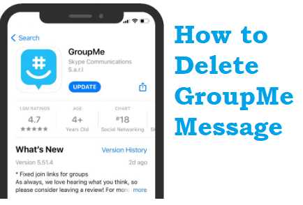 How to Delete GroupMe Messages?