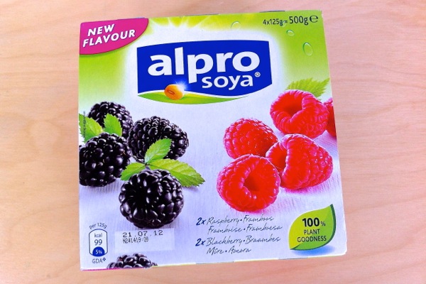 Alpro Yoghurts Blackberry Raspberry