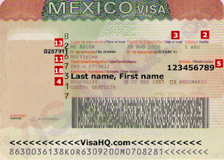 requisitos para solicitar una visa de turista de méxico