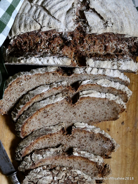 Roggenbrot mit Pumpernickel