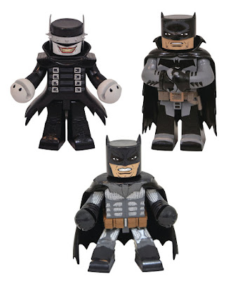 DC Comics Vinimates Series 6 Vinyl Figures by Diamond Select Toys – Batman Who Laughs, Batman: Damned & Batman: White Knight