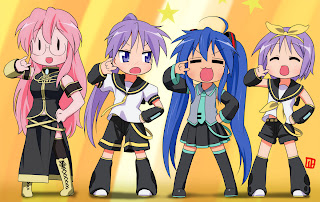 Lucky Star Cross Over Cosplay