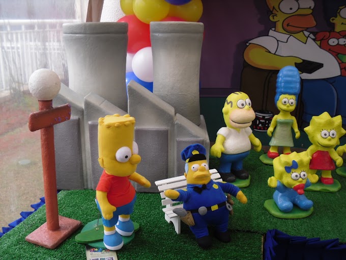 Mesa Temática - Os Simpsons